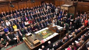 UK Parliament in session