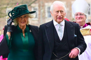 King Charles and Queen Camilla attends the Royal Maundy Service in Durham.