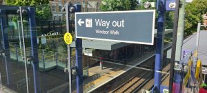 Take the Windsor Walk exit at Denmark Hill Station