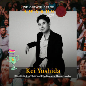 Kei Yoshida of the extremist Center for Reproductive Rights, is also a 'Queer Leader'.\