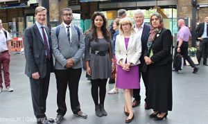 Dominic Grieve with Muslims from Citizens UK Commission on Islam, Participation and Public Life