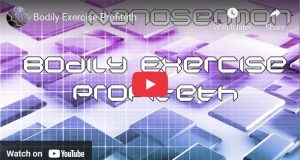 Nanosermon: Bodily Exercise Profiteth Nano0052: Bodily Exercise Profiteth