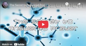 Nanosermon: The secret to answered prayer