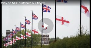 Why do NHS staff hate our flags?