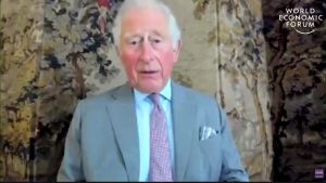 Charles launches the World Economic Forum's 'Great Reset'.