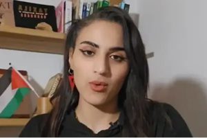 Evil: Dr Rahmeh Aladwan cannot stop her Islam-mandated hatred of Jews.