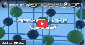 Nanosermon: Render unto Caesar