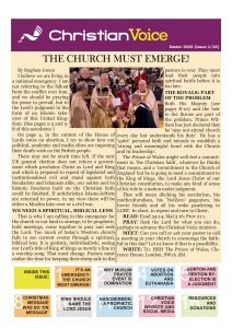 Newsletter Easter 2026 front page