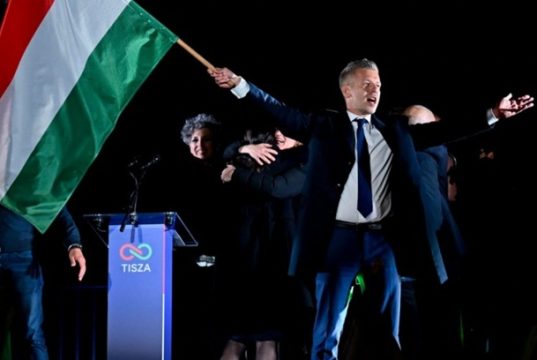 Why Hungary preferred Magyar to Orbán Peter Magyar celebrates his victory in the Hungarian general election