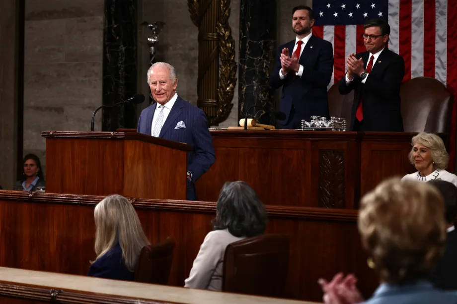 King Addresses US Congress