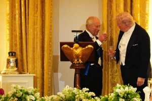 Diplomacy over a glass of wine