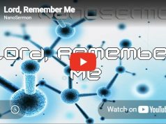Nanosermon: Lord, Remember me!