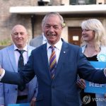 Nigel Farage celebrates huge gains for Reform