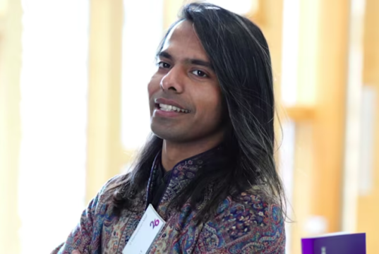 How an Immigrant Became an MSP on a Temporary Visa Scottish Green Party MSP Q Manivannan at the Scottish Parliament. Credit: PA