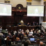 Birmingham Lord Mayor Coun Zakar Choudhry addresses the chamber at the council meeting on Tuesday, May 19