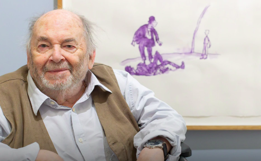 Quentin Blake: Why is pornography disguised as art? Quentin Blake gallery displays gay pornography to children- Telegraph