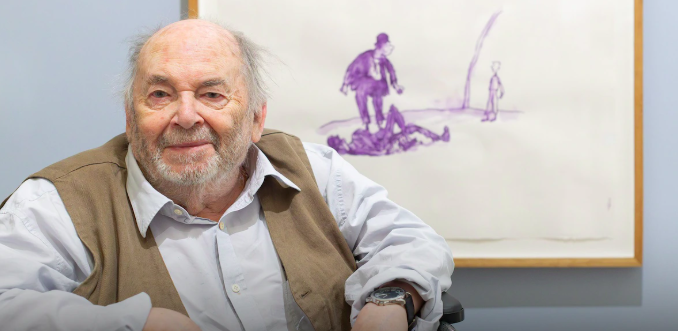 Quentin Blake gallery displays gay pornography to children- Telegraph