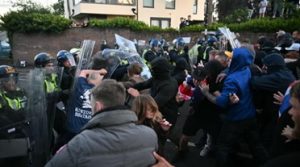 Protesters in Southampton are targeting the police, not Sikhs