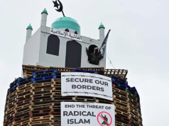 How NI’s replica mosque row exposes Britain’s double standards Northern Ireland man arrested for suspected hate crime after replica mosque placed on top of bonfire
